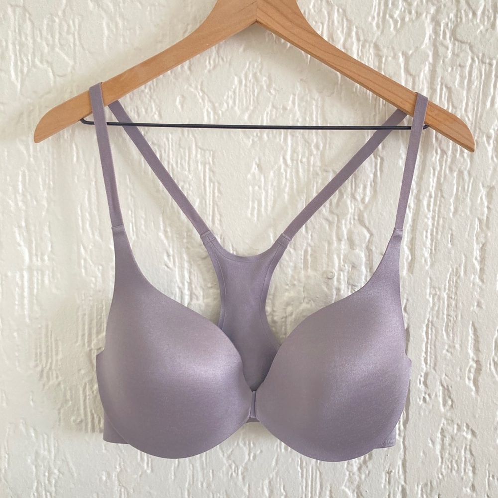 Victoria's Secret Purple Racerback Demi Bra Size 36D